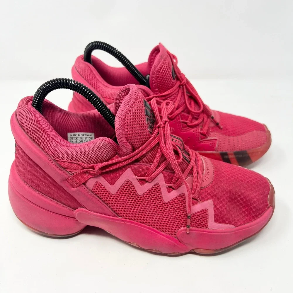 Adidas D.O.N. Crayola Issue #2 Sneakers‎ Youth Size 4.5 Jazzberry Jam Power Pink